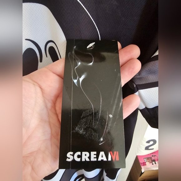 Scream Black and Gray Men's Jersey - Picture 4 of 6